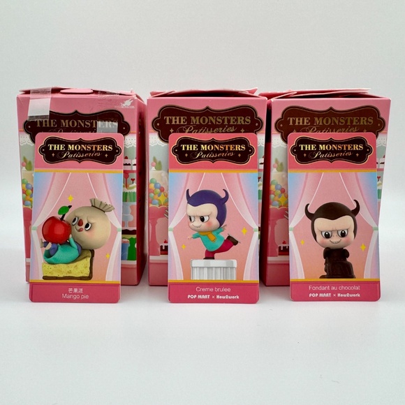 POP MART Labubu THE MONSTERS Patisseries Series Figure - Fondant au chocolat - Picture 3 of 3